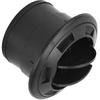 Aramox Air Vent Ventilation Outlet, 75mm Dashboard Air Conditioning Deflector Outlet Black Round Vent Universal for Bus RV