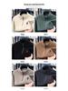 Men's Trendy Fleece Zipper Sweater - Loose, Warm, Plus Velvet, Half-High Collar Knitwear for Winter