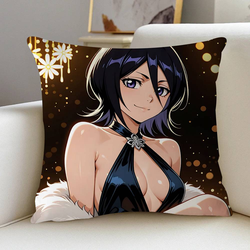 Rukia K-Kuchiki Kissenbezug Dekokissen Sofa Heimdeko Hülle Kissenbezüge
