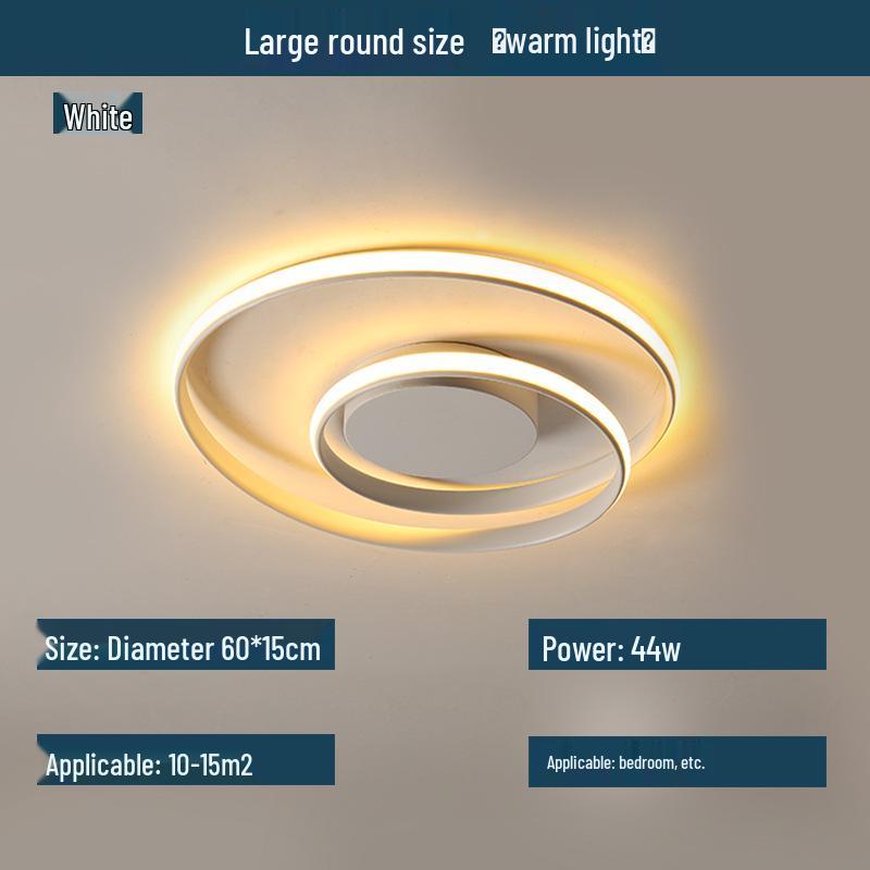 Nordic Postmodern LED Ceiling Light - Minimalist, Creative Design for Living Room or Bedroom