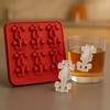 Racing Car Ice Mold Silicone Ice Tray for Whiskey Cocktails Juice BPA-Free Freezer Safe Family Gathering Essential