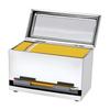 Pen Holder With Sturdy Base Stainless Steel Metal Pencil Organiser For Quick Access Desk Storage Stationery Management
