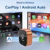 2 In1 Wired To Wireless AI Box Wireless Carplay Adapter for Android iPhone Auto USB Connection For Volvo Benz Mg Kia Chery VW