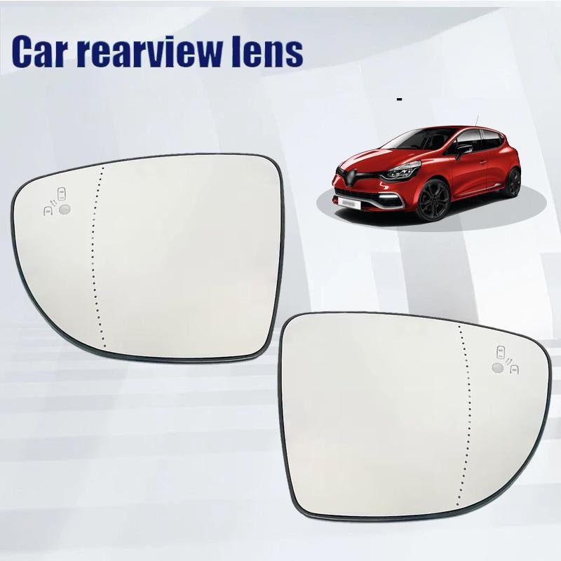 For 12-20 Renault Clio 4 Captur Zoe reverse lens glass replacement with heating strip assistance