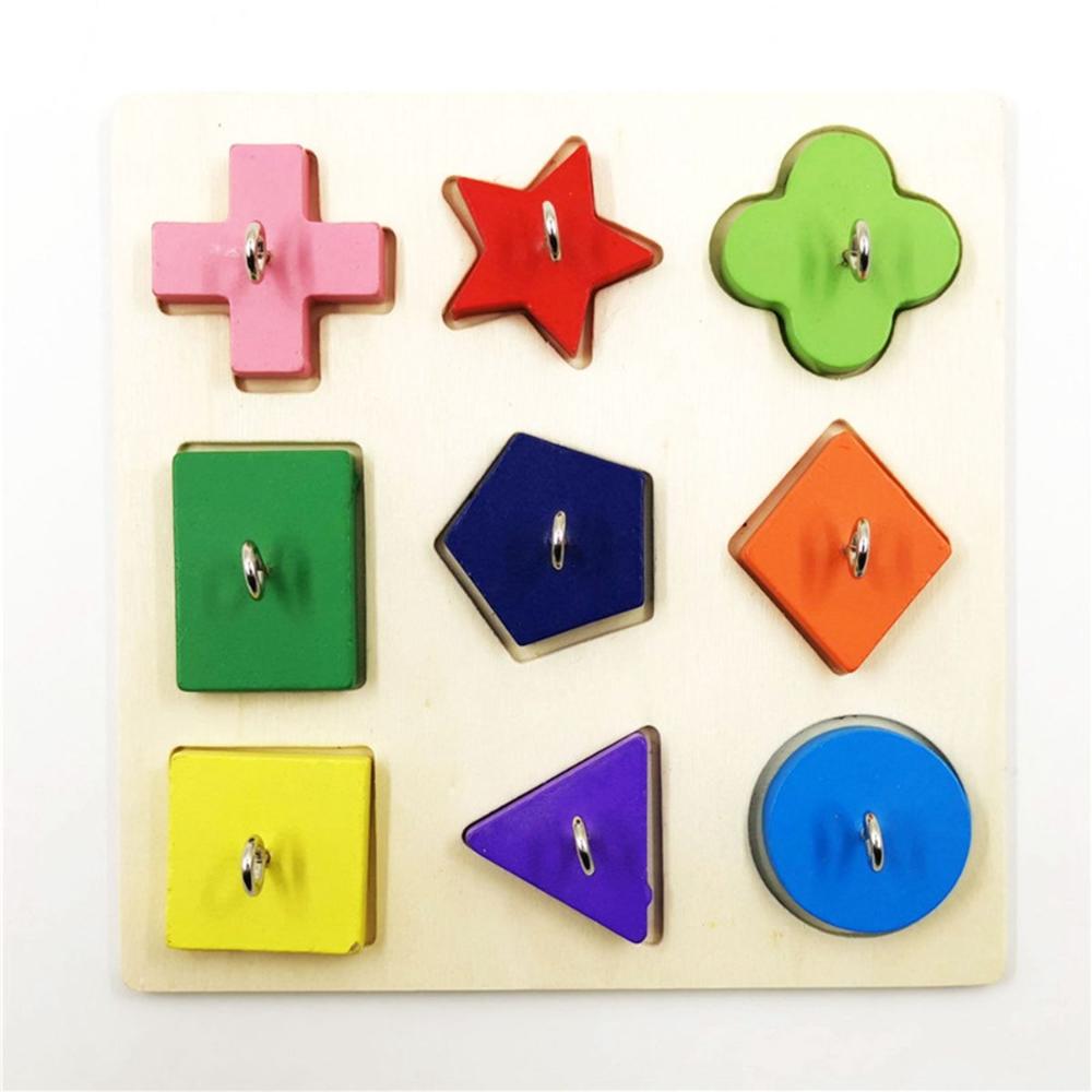 IQ Training Educational Interactive Intelligence Colorful Parrot Bird Toys Wooden Block Puzzles