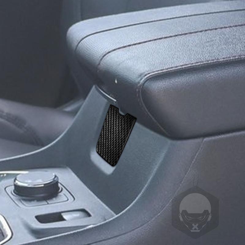 For Chevrolet Traverse RS LT 2018- Real Carbon Fiber Sticker Centre armrest switch panel Car Accessories ide decorative