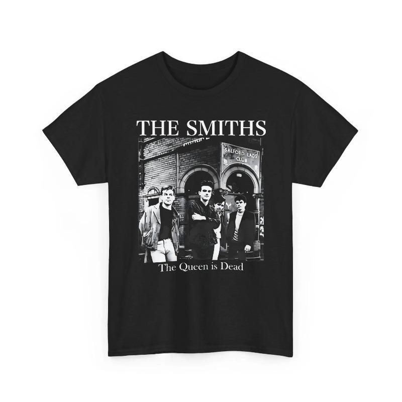 The Smiths TShirt Salford Lads Club 80s Indie Rock Tee Summer Unisexs And Unisexs Loose And Breathable TShirt Top S