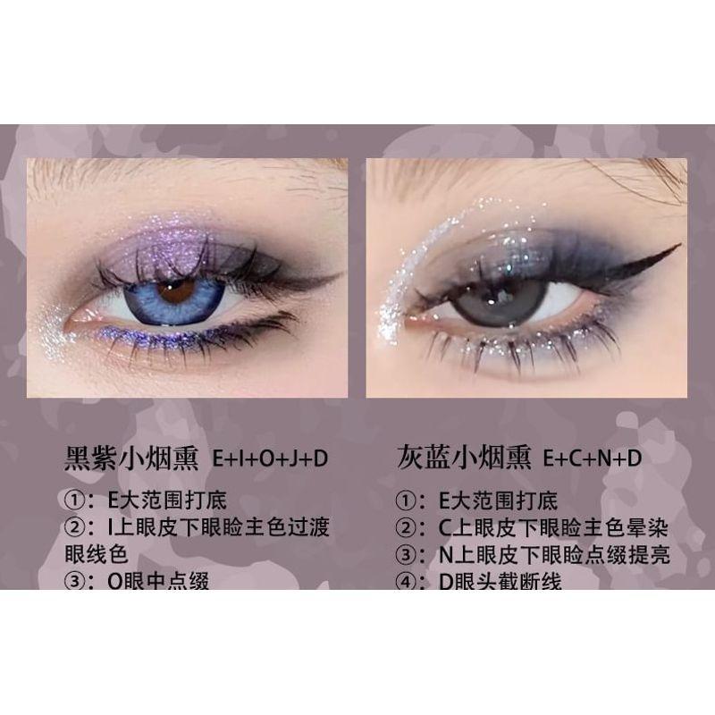 Kaxier - Zarte 15-Farben-Lidschattenpalette - 3 Typen