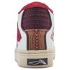 Li Ning Wei Wu 180 Soft Elastic Casual Non-Slip Wear-Resistant Mid-Top Skate Shoes Women Skate Shoes White Red AECU008-3
