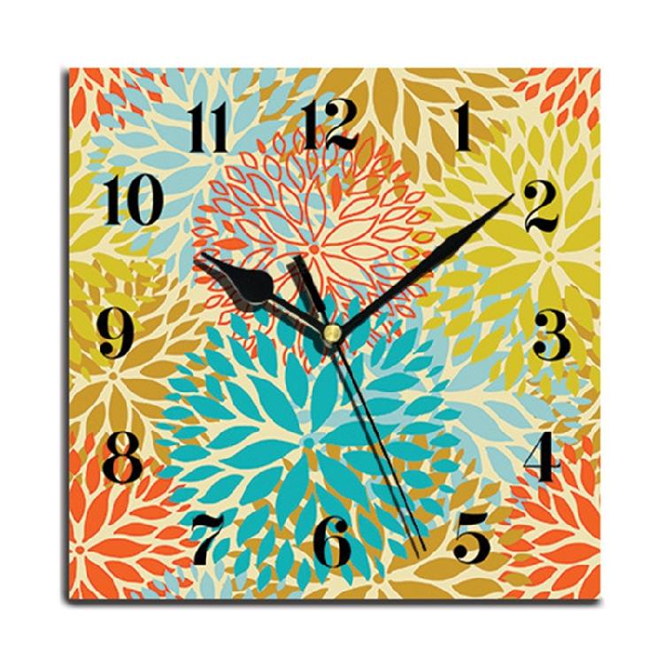 Stille Nicht-Tickende Holz-Wanduhren Batteriebetrieben Landhaus Retro Rustikal