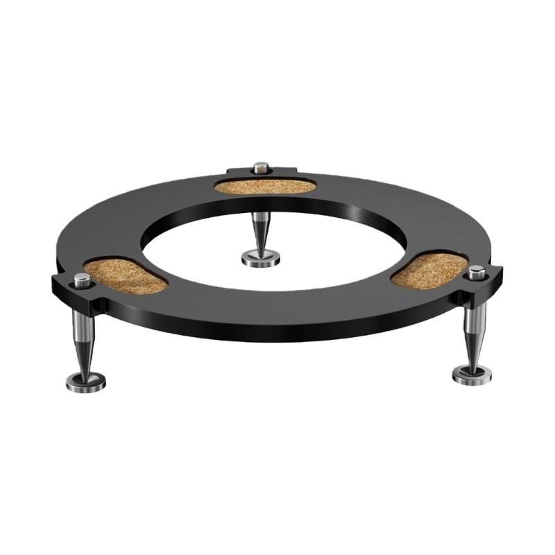 Stainless Steel Soundbar Stand Holder With Nonslip Base for Speaker Enhances Acoustic Performances