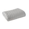VELVI Decorative bedspread - classic gray, quilted elegance - 220x240cm