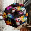 1pc Gamer Splash Pattern Umbrella Design Automatic Opening and Closing Umbrella, High-quality Travel Umbrella,  C1128237