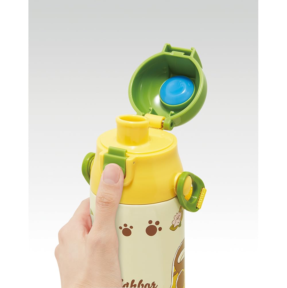 Skater Stainless Steel Water Bottle Direct Drinking 580ml My Neighbor Totoro Cat Bus Sanrio Lightweight Type Cold Storage Waterbottle Sports Bottle