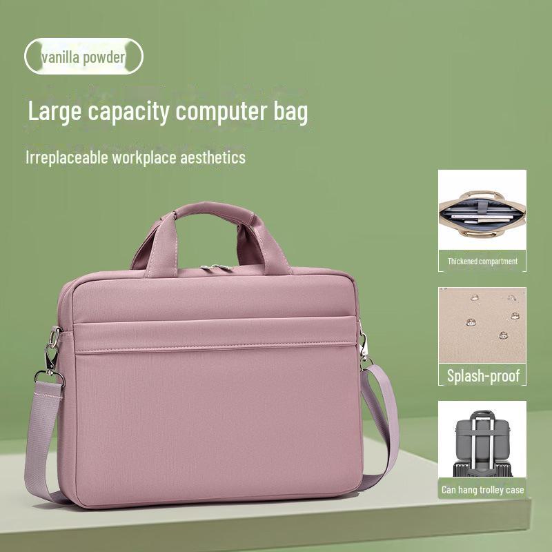 Servietă antișoc cu un singur umăr pentru laptopuri de 15,6 inchi - Compatibilă Huawei și Dell