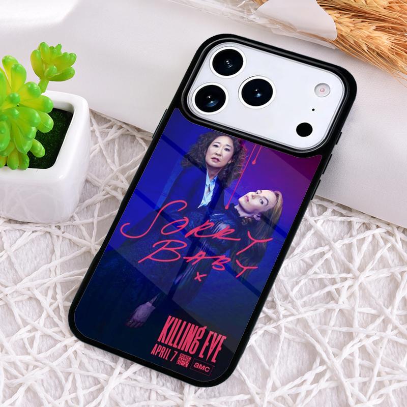 

Villanelle Killing Eve Shockproof Phone Case for iPhone 17 Air 16e 15 11 12 14 13 Pro Max Cover Coque iPhone 16 Pro Max