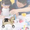 Children's Diy Wooden Science Wind-powered Small Car Model Kit Customizable Educational Toy