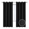 Curtains Color Solid With Insulation And Shading Design For Daily Household Use