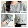 Damen Casual Rundhals Pullover Sweatshirt