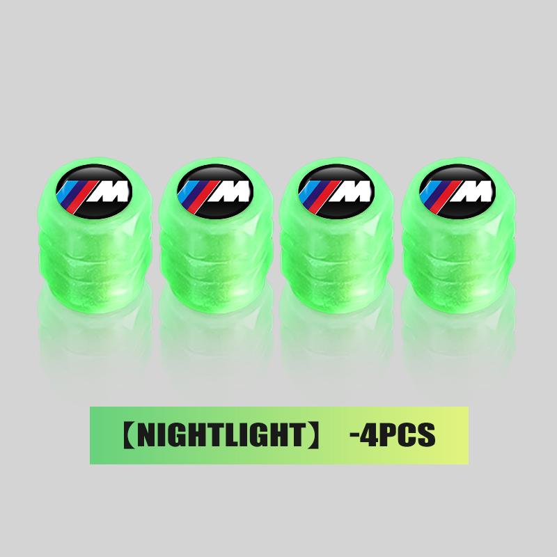 

4 шт. Світловідбиваючі Декоративні Пилозахисні Ковпачки на Вентиль Шини Автомобіля Для BMW E90 E60 E46 E39 F30 F10 E87 X3 X4 X5 X1 G30 G20