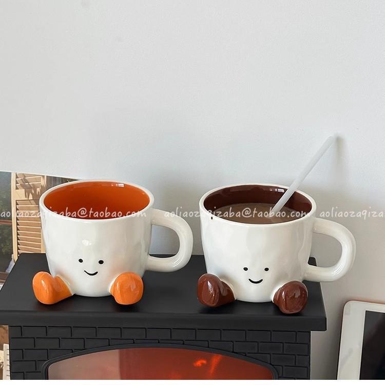 Luxury Ceramic Coffee & Tea Mug for Latte Art - Xiaohongshu Favorite