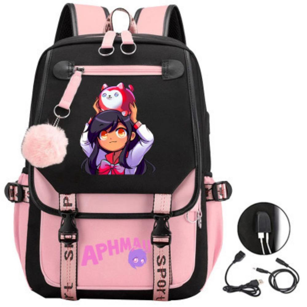 Harajuku Simple and Versatile Junior High School Student Schoolbag Female Lightweight Large-capacity Junior High School Student Backpack