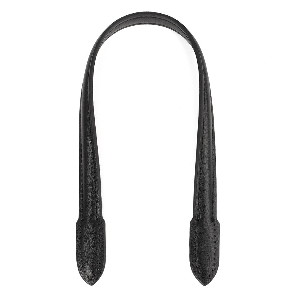 

2pcs 46cm Bag Strap Leather Handles Replacement Belt Detachable Handbag Straps DIY Fashion Lady Shoulder Tote Bag Accessories чёрный