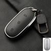 For Lixiang L9 L7 L8 L6 Key Fob Cover Leather Car Case Aluminum Buckle Alloy Keychain Accessories G4B7  Li Auto Inc