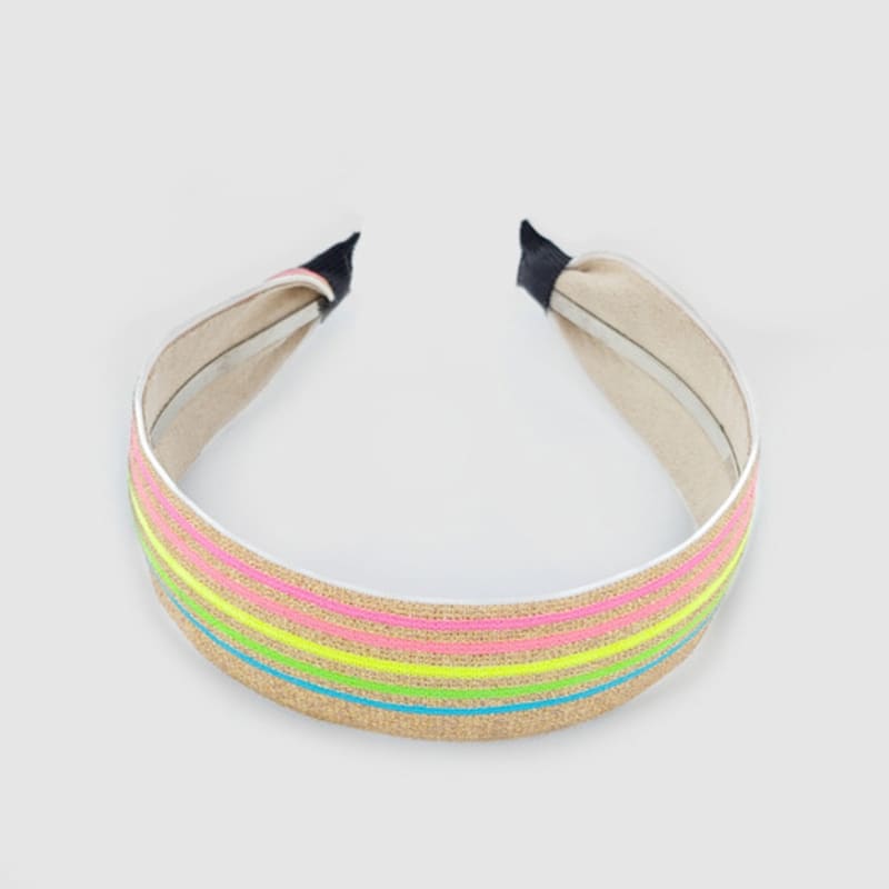 LALA Twinkle Stripe Hairband P-Pastel