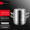 Sulet Thick 316L Stainless Steel Multilayer Steamer & Soup Pot