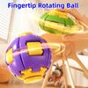 New Fingertip Rotating Ball 1D Printing Stress Relieving Ball Pressing Rotating Fingertip Gyroscope Puzzle Portable Fun Toy