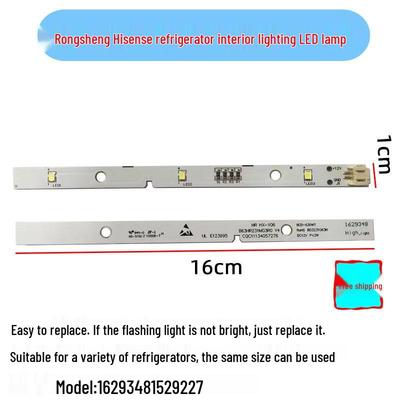 Compatible Rong Sheng Refrigerator Light Board for Models BCD630WT/518/526/535/612/590/162/934/815/2922