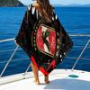 Ahly Football Club Printed Beach Towel, Super Soft Microfiber, Perfect Gift Birthday, for Pool, Beach, Travel, for Family and Friends