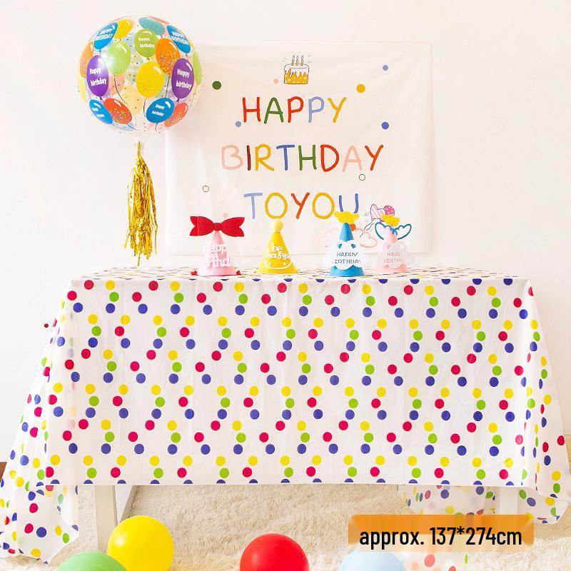 

Одноразовий набір посуду: Паперова скатертина, тарілки та стаканчики для святкування дня народження, пікніків та кемпінгу.