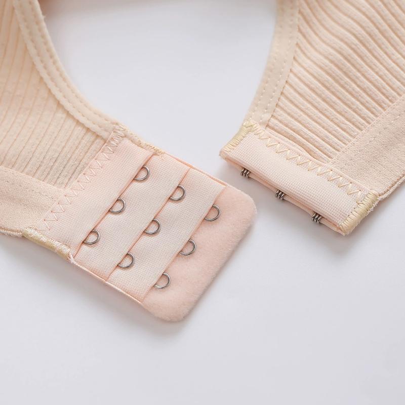 Women Heart Hollow Out Bra Breathable Gathered Bra