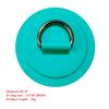 Aufblasbare Boot D-Ringe Pad Patches PVC Marine D-Ringe Pad Edelstahl Schnalle