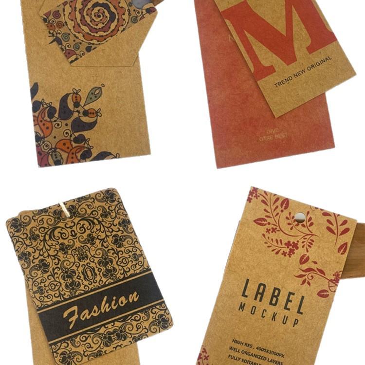 Custom Kraft Paper Hang Tags for Jewelry and Accessories
