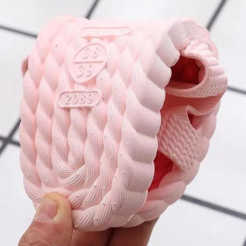 Sommer-Badezimmer-Badewanne, rutschfeste Herren- und Damen-Hausschuhe mit dicken Sohlen, Sandalen und Hausschuhe