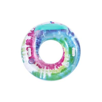 Inflatable - Bestway - Multicolor - Diameter 117 Cm - With Headrest, Handles and Cup Holder