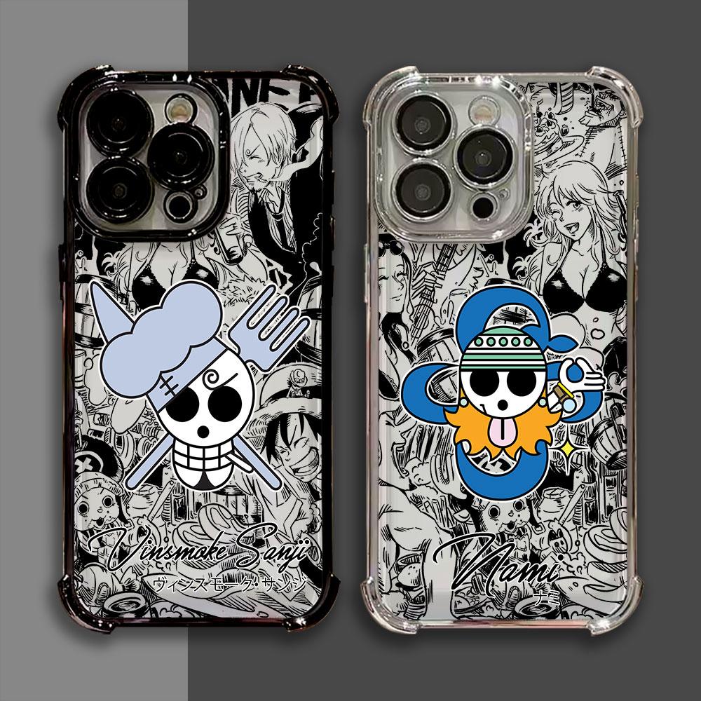 Anime Cool Skull Logo Plating Phone Case For Huawei Honor X6d 600 x8d X5c X7d Magic7 Play10 400 X9d X6c Pro Lite 4G 5G Anti Fall