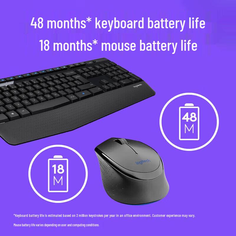 Logitech MK346P Wireless Keyboard and Mouse Combo