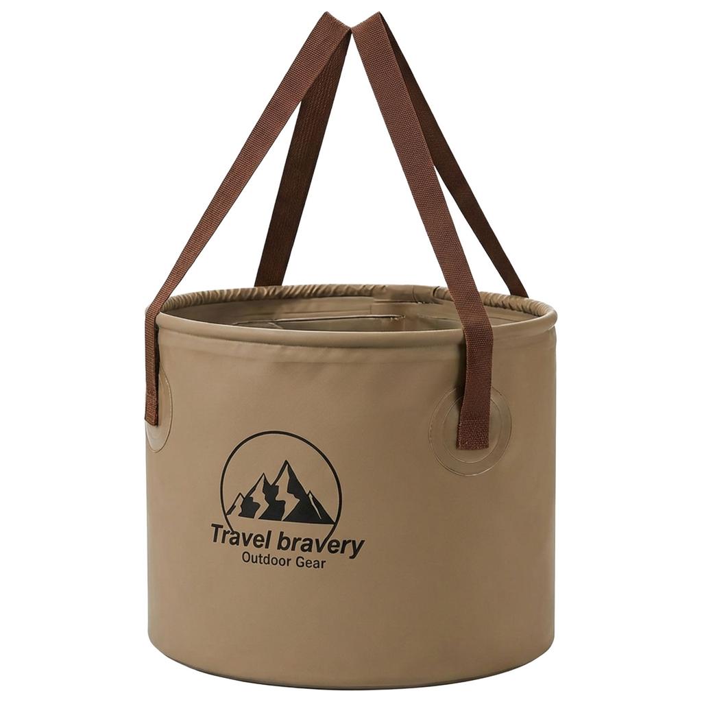 Collapsible Water Bucket Large Capacity Portable Storage For Camping Car Emergency Use