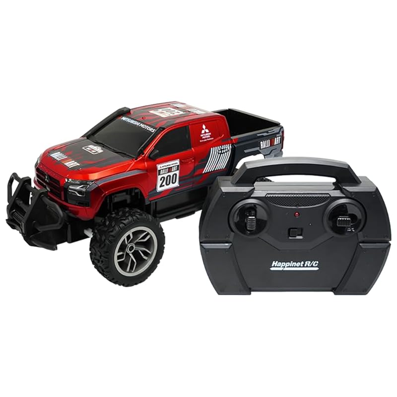 

Happinet 1/20 Scale R/C Mitsubishi Triton Rally Car for Ages 6 and Up