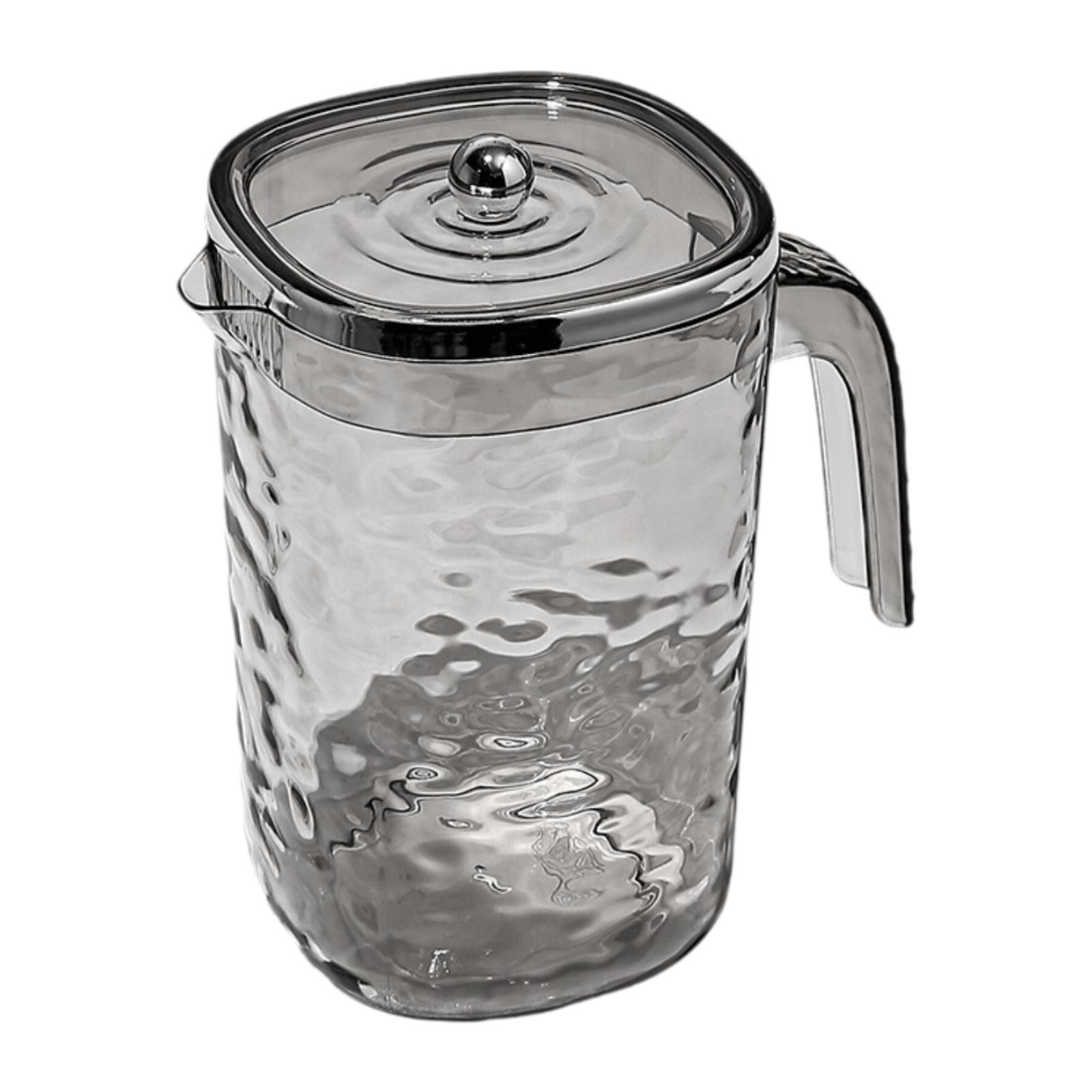 

Кувшин с крышкой, кувшин для воды 1800 мл, контейнер для сока, многофункциональный, портативный серый