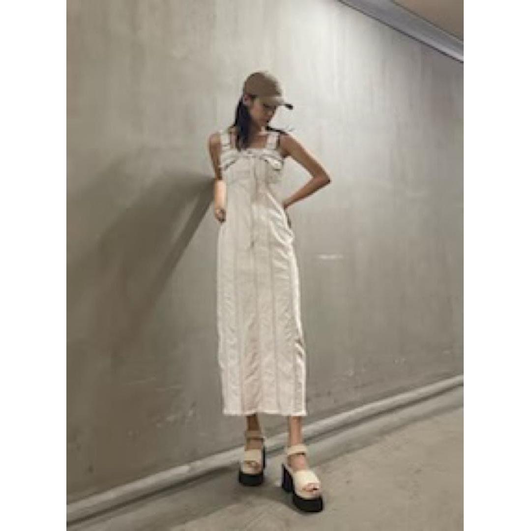White denim overalls skirt dress cami dress sly mouthy