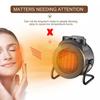 3000W Electric Heater Fan Ceramic Space Air Heater Portable Ceramic Fan Warmer Pemanas Kipas Seramik