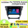 For Toyota Avensis 3 2015 2016 -2018 Navigation GPS Android Car Radio  Multimedia Player Stereo wifi+4G Carplay Auto Video