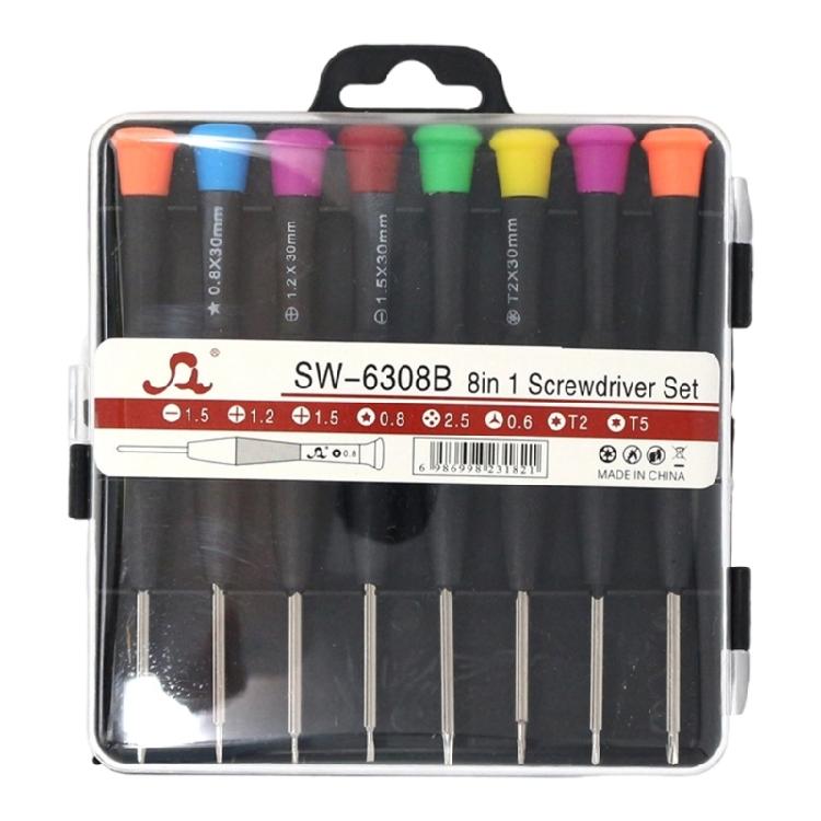 

360 Degree Rotating Screwdriver Set Nonslip Grip Ideal For Precise Work And General Maintenance Electronic Repair Tool