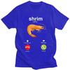 Shrim Is Calling T Shirt Men ShortSleeve Funny Shrimp Meme Tshirt Streetwear Tee Tops For Husband Boyfriend Slim Fit Tshirt