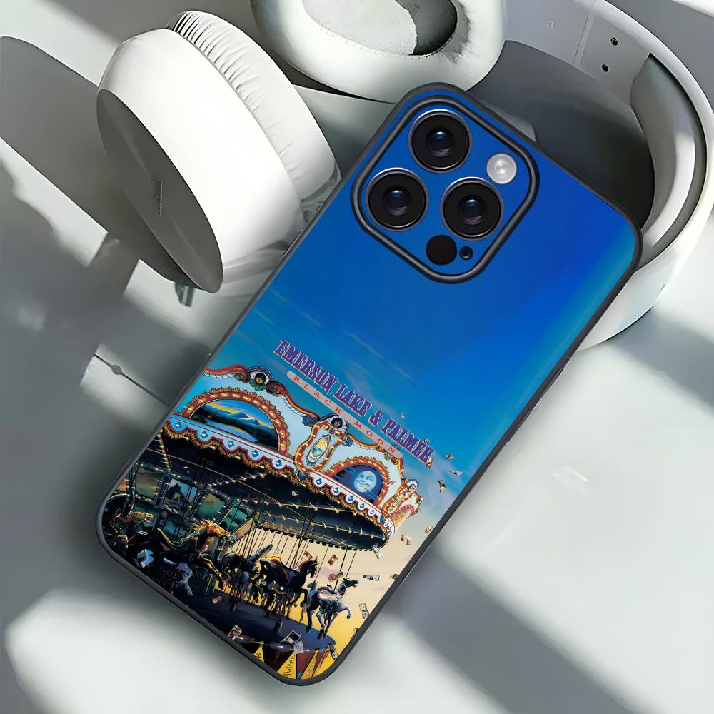 Art Rock elp E-emerson Lake & Palmer Handyhülle für iPhone 12-17 Air Plus Pro Max Satiniert Glänzend Bunt Tolles Geschenk